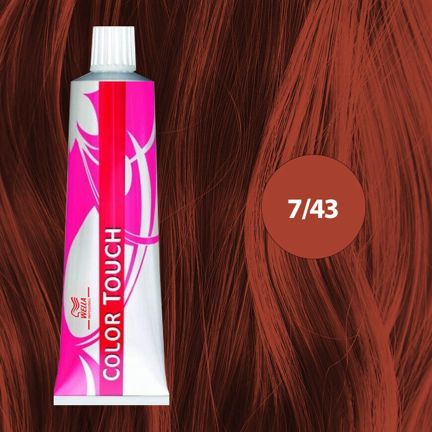 Wella Color Touch Hajszínező - 7/43 60ml Lightest Blonde Red Gold főképe
